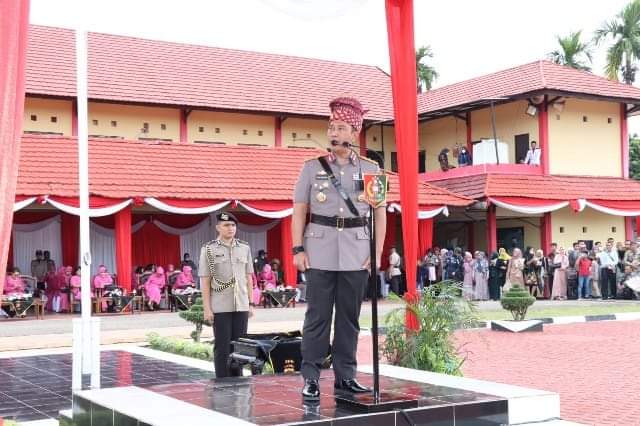 Pelantikan siswa bintara Polri