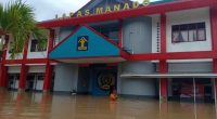 Banjir di Lapas Manado