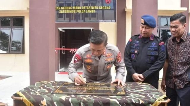 Peresmian Mako Brimob Polda Jambi