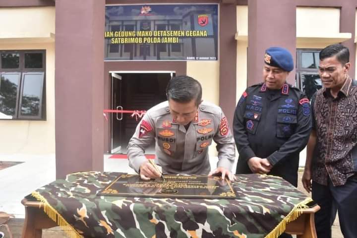 Peresmian Mako Brimob Polda Jambi