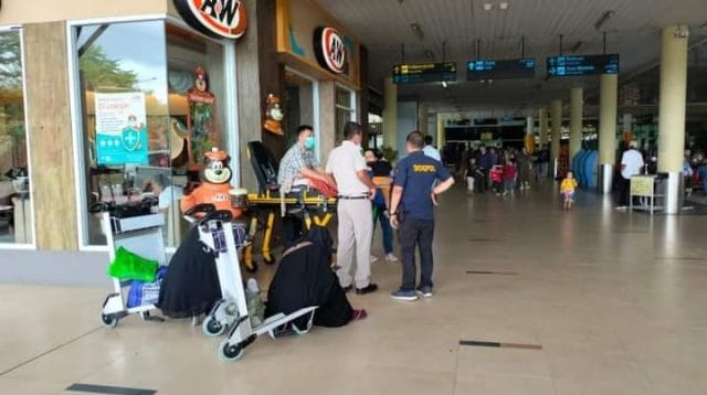 Helikopter jatuh di Kerinci