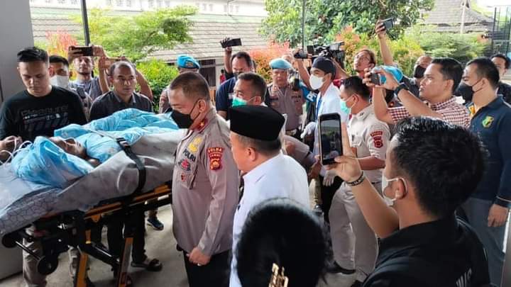 Kapolda Jambi diterbangkan ke Jakarta