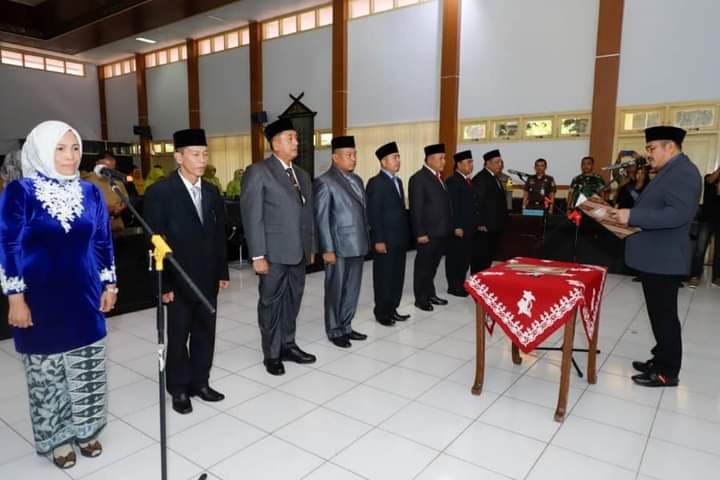 Pelantikan pejabat di Bungo