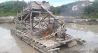 Tambang emas ilegal di Kuantan Tengah